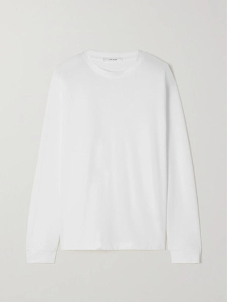  The Row The Row - Essentials Ciles Cotton-jersey T-shirt - White 