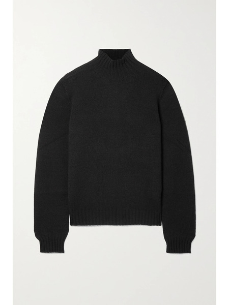  The Row The Row - Essentials Kensington Cashmere Turtleneck Sweater - Black 