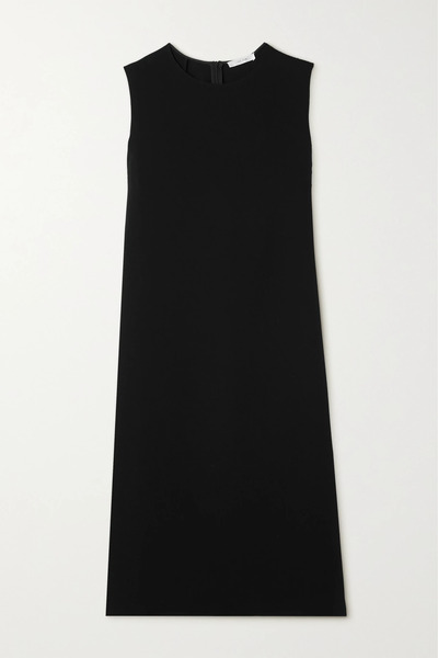  The Row The Row - Essentials Mirna Crepe Midi Dress - Black 