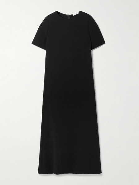  The Row The Row - Essentials Robi Crepe Maxi Dress - Black 