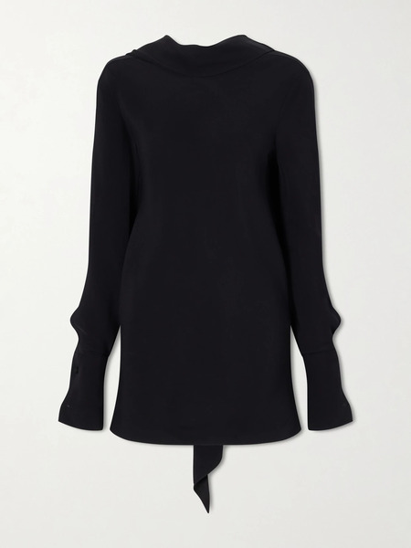  The Row The Row - Evo Crepe Blouse - Black 