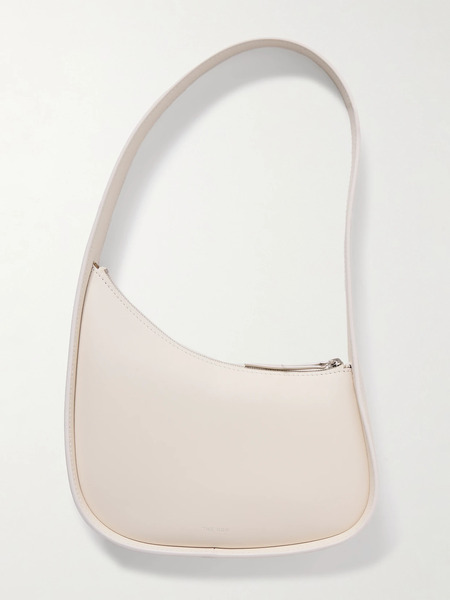  The Row The Row - Half Moon Leather Shoulder Bag - Off-white 