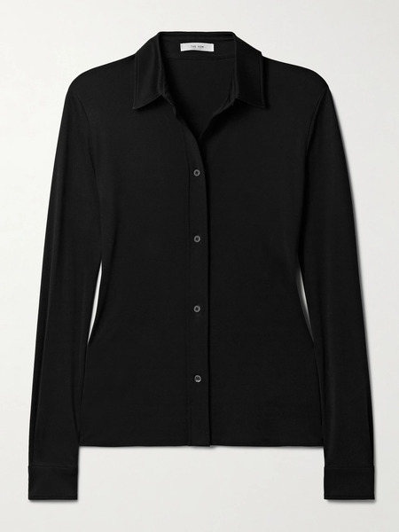  The Row The Row - Imano Jersey Shirt - Black 