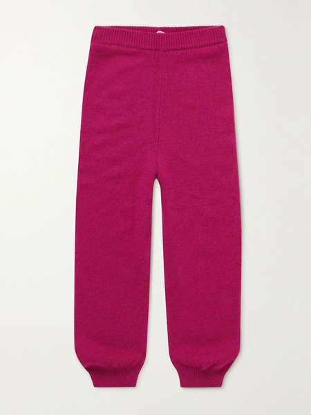  The Row Kids The Row Kids - Louie Cashmere Track Pants - Fuchsia 