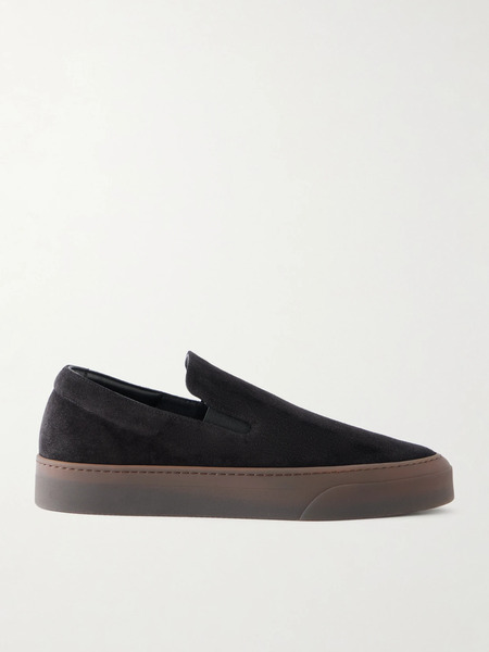  The Row The Row - Mh Suede Platform Sneakers - Black 