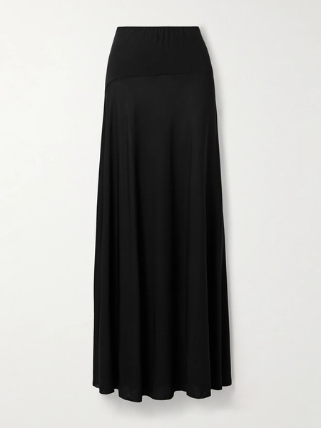  The Row The Row - Mirla Jersey Maxi Skirt - Black 
