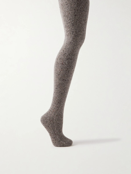  The Row The Row - Mumu Stretch-knit Tights - Light Brown 