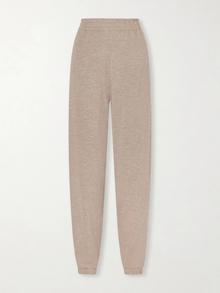  The Row The Row - Nadir Tapered Cotton And Linen-blend Pants - Cream 