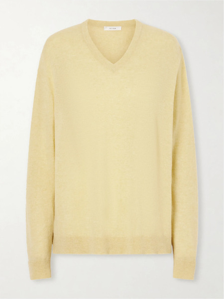  The Row The Row - Nian Cashmere Sweater - Pastel Yellow 