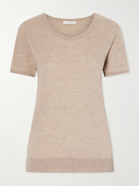  The Row The Row - Nova Cashmere T-shirt - Beige 