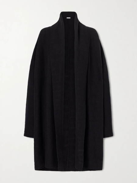  The Row The Row - Novaan Cashmere And Silk-blend Cardigan - Black 