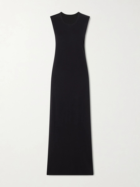  The Row The Row - Oiva Silk Maxi Dress - Black 