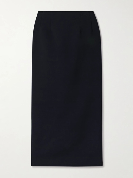  The Row The Row - Talor Wool Midi Skirt - Navy 