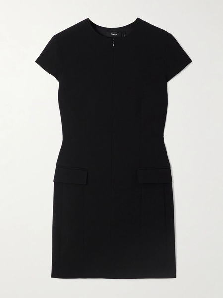  Theory Theory - Crepe Mini Dress - Black 