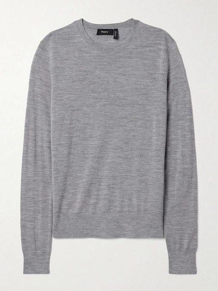  Theory Theory - Wool-blend Sweater - Gray 