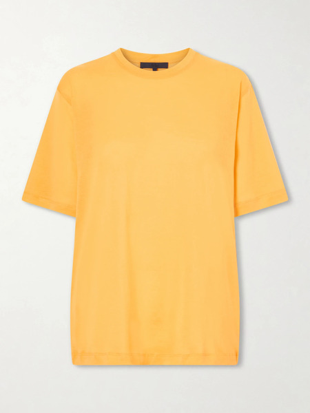  Tibi Tibi - Cotton-knit T-shirt - Orange 