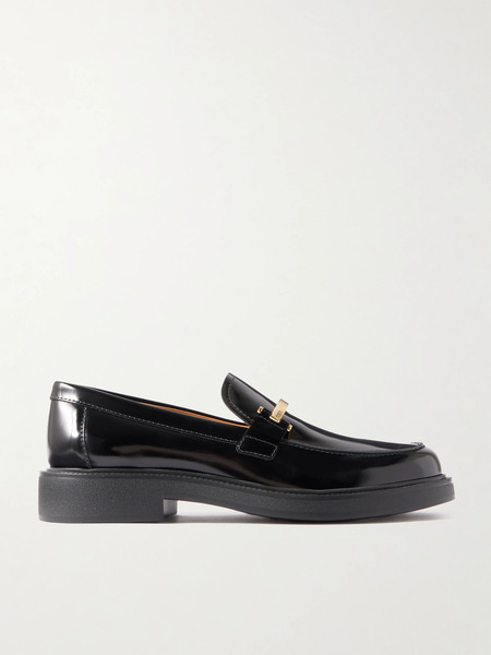  Tod's Tod's - Gomma 20l Embellished Leather Loafers - Black 