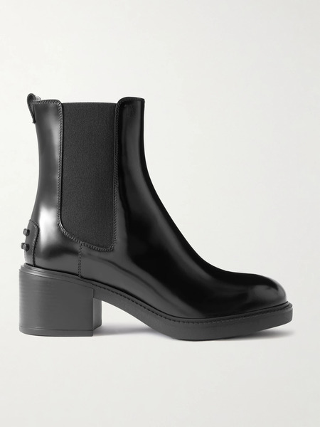  Tod's Tod's - Gomma T60 Leather Chelsea Boots - Black 