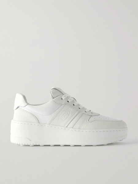  Tod's Tod's - Leather Platform Sneakers - White 