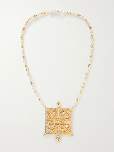  Tohum Tohum - Intention Faith Gold-plated Necklace - One Size 