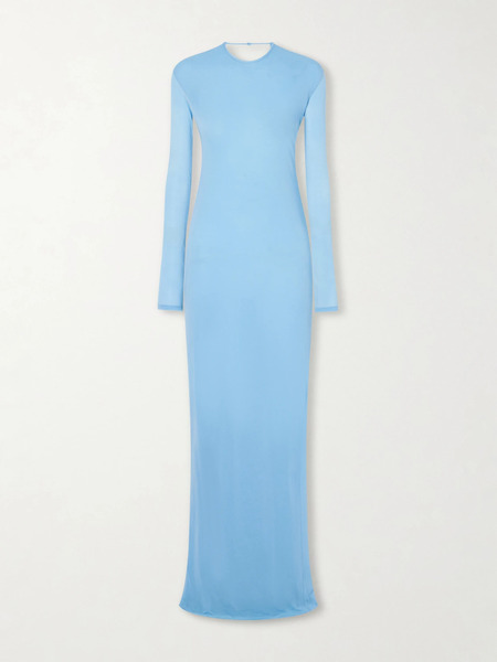  Tom Ford Tom Ford - Crepe Silk Gown - Light Blue 