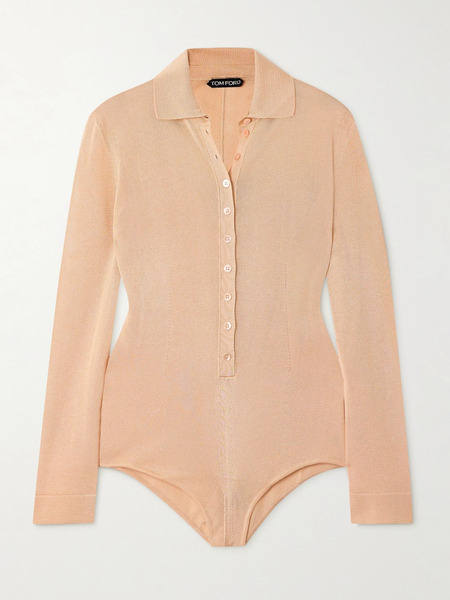  Tom Ford Tom Ford - Jersey Bodysuit - Pink 