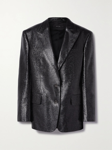  Tom Ford Tom Ford - Lamé Blazer - Black 