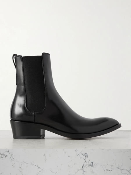  Tom Ford Tom Ford - Leather Chelsea Boots - Black 