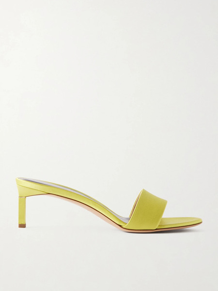  Tom Ford Tom Ford - Satin Mules - Yellow 