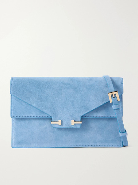  Tom Ford Tom Ford - Suede Clutch - Sky Blue 