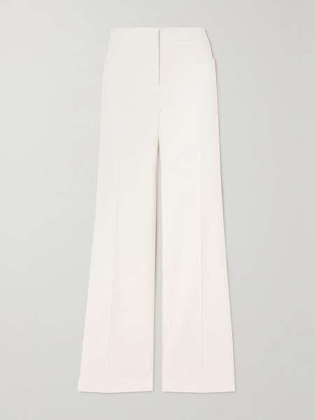  Tom Ford Tom Ford - Wool Wide-leg Pants - White 