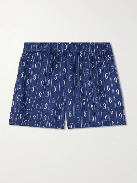  Tory Burch Tory Burch - Jacquard Shorts - Navy 