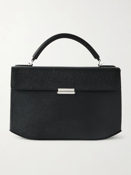  Toteme Toteme - Clip Textured-leather Shoulder Bag - Black 