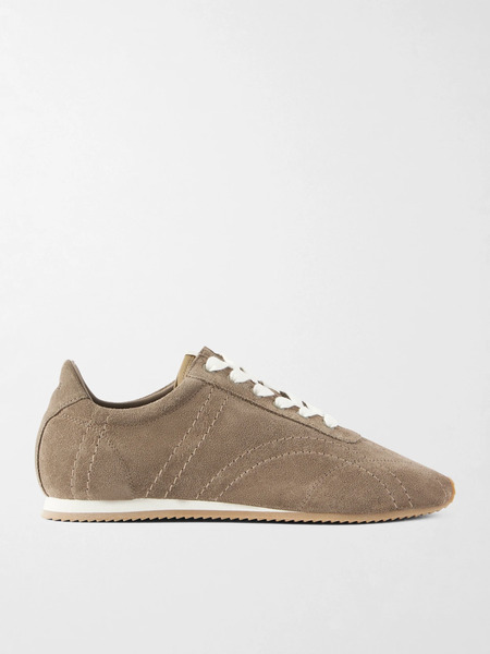  Toteme Toteme - Flex Suede Sneakers - Gray 