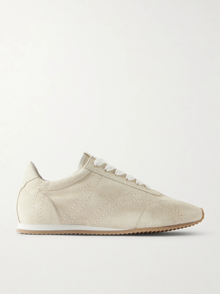  Toteme Toteme - Flex Suede Sneakers - Stone 