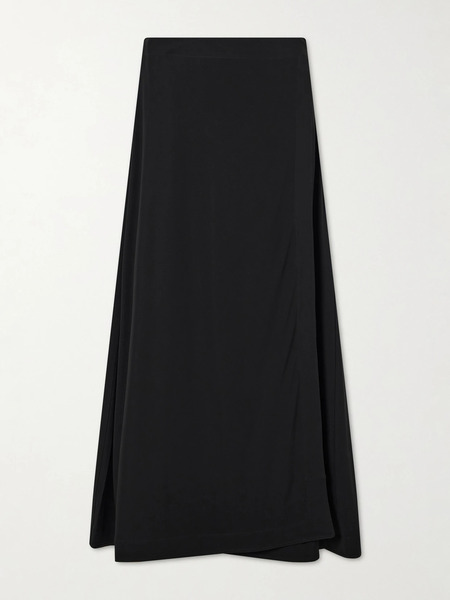  Toteme Toteme - Fluid Jersey Maxi Skirt - Black 