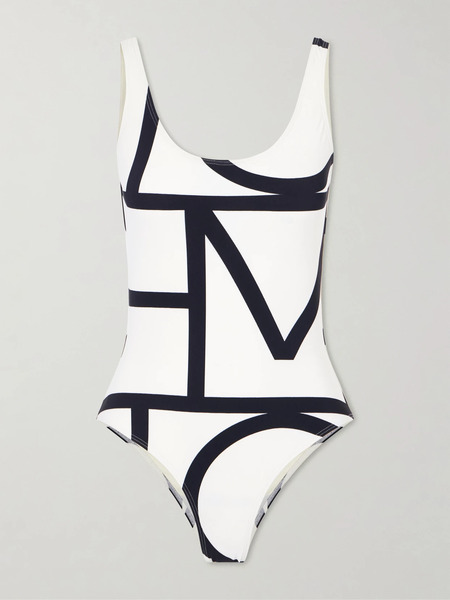  Toteme Toteme - Monogram Swimsuit - White 
