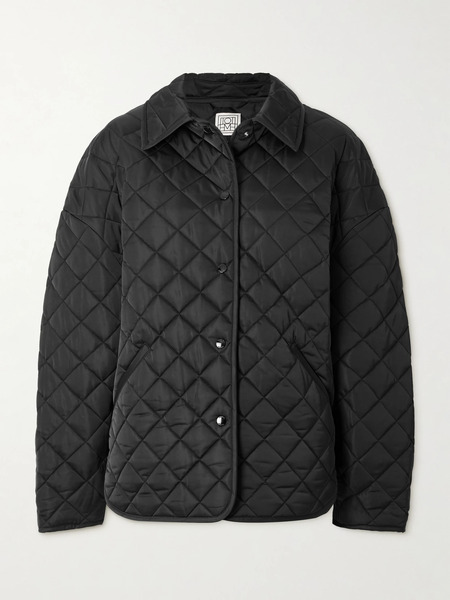  Toteme Toteme - Quilted Recycled-shell Jacket - Black 