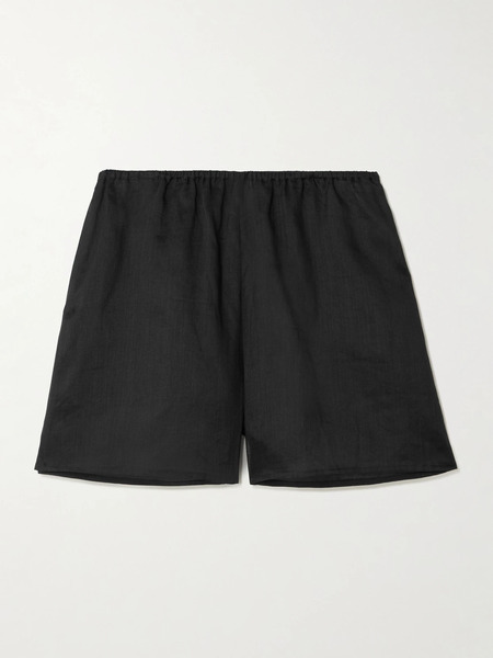  Toteme Toteme - Ramie Shorts - Black 