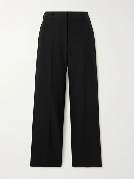  Toteme Toteme - Recycled-crepe Straight-leg Pants - Black 