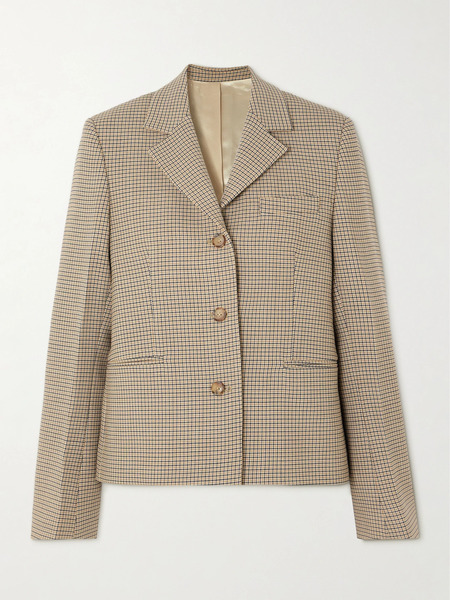  Toteme Toteme - Recycled Woven Blazer - Beige 