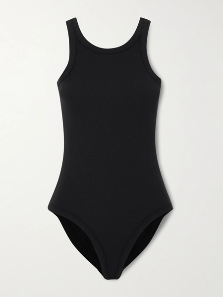  Toteme Toteme - Ribbed Swimsuit - Black 