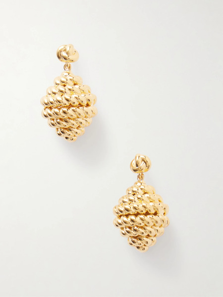  Toteme Toteme - Rope Gold-plated Earrings - One Size 