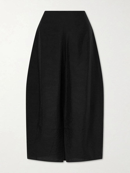  Toteme Toteme - Silk-blend Maxi Skirt - Black 