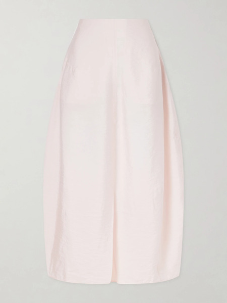  Toteme Toteme - Silk-blend Maxi Skirt - Pastel Pink 