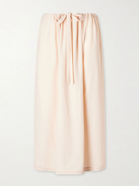  Toteme Toteme - Silk Midi Skirt - Baby Pink 