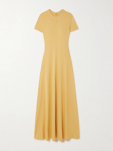  Toteme Toteme - Stretch-jersey Maxi Dress - Yellow 