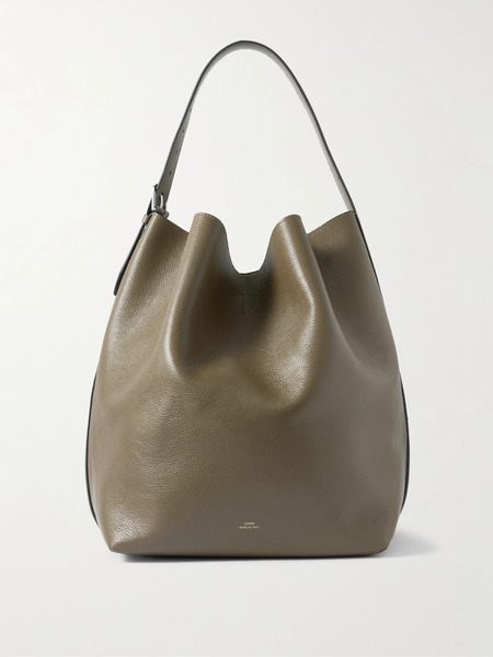  Toteme Toteme - Textured-leather Tote - Taupe 