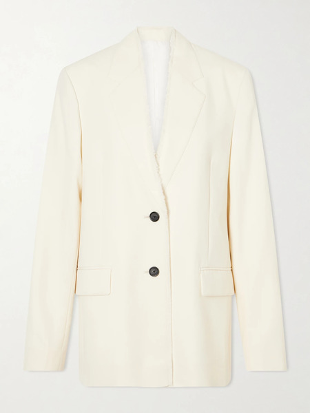  Toteme Toteme - Wool Blazer - Ecru 