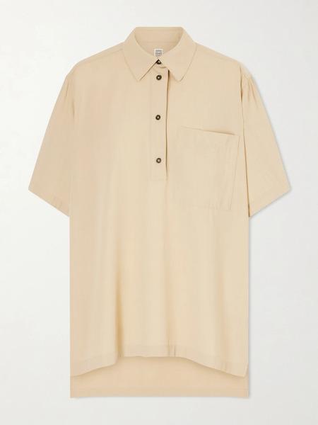  Toteme Toteme - Woven Blouse - Beige 